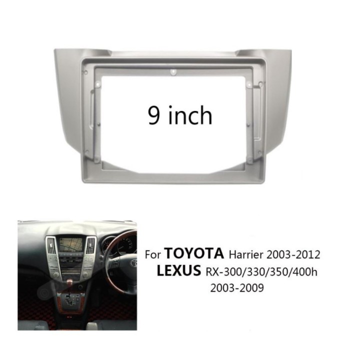 Promo Frame Headunit 9 Inch Lexus Harrier Harier Rx 300 330 350 2003 - 2008
