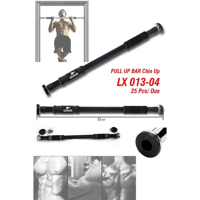 Pull Up Bar Chin Up /Door Gym Alat Fitness Speeds Original Terpopuler