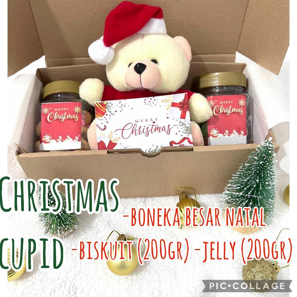 

12.12 Big Sale Hampers Gift Box Parcel Kado Natal Christmas Boneka Santa Hari Raya Wanita Cewek Perempuan Cewe Cookies Cemilan Bisa Cod
