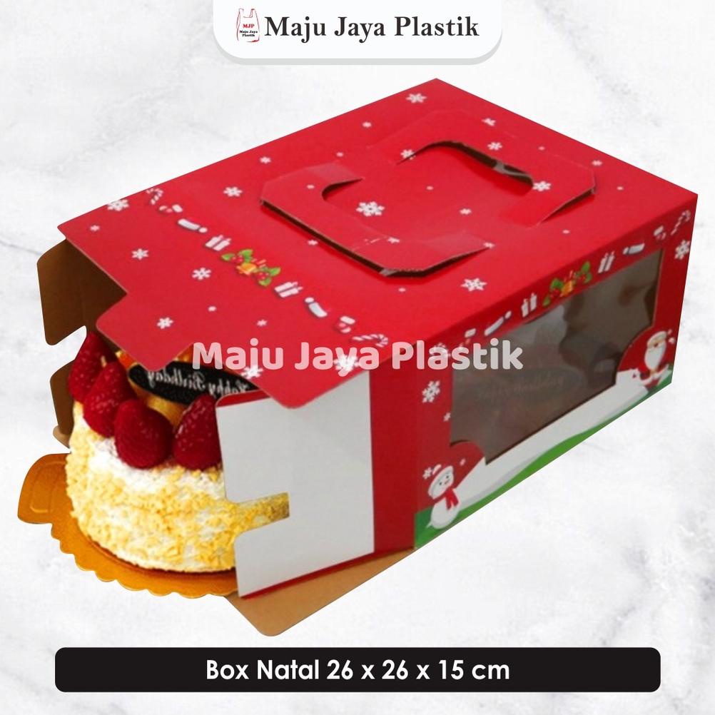 

Promo Natal (Minim 5Pcs) Box Mika Tali Merah Hijau Pink 22X22X8 Dus Tenteng Handle 22X22X10 Cm Hampers Natal Christmas Gift Puding Cake Nasi Kue Giftbox Hajatan Termurah