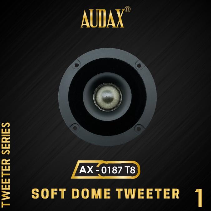 Speaker Pasif Audax AX-0187 SDT8 Soft Dome Tweeter