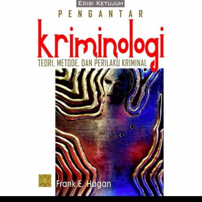 [New Ori] Buku Original Pengantar Kriminologi Frank Prenada Berkualitas