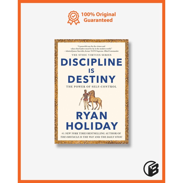 

Buku Import Discipline is Destiny by Ryan Holiday (Original Hardcover)