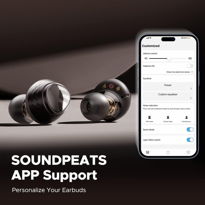 Ready SoundPEATS Engine4 Engine 4 TWS True Wireless Earbuds High-Fidelity