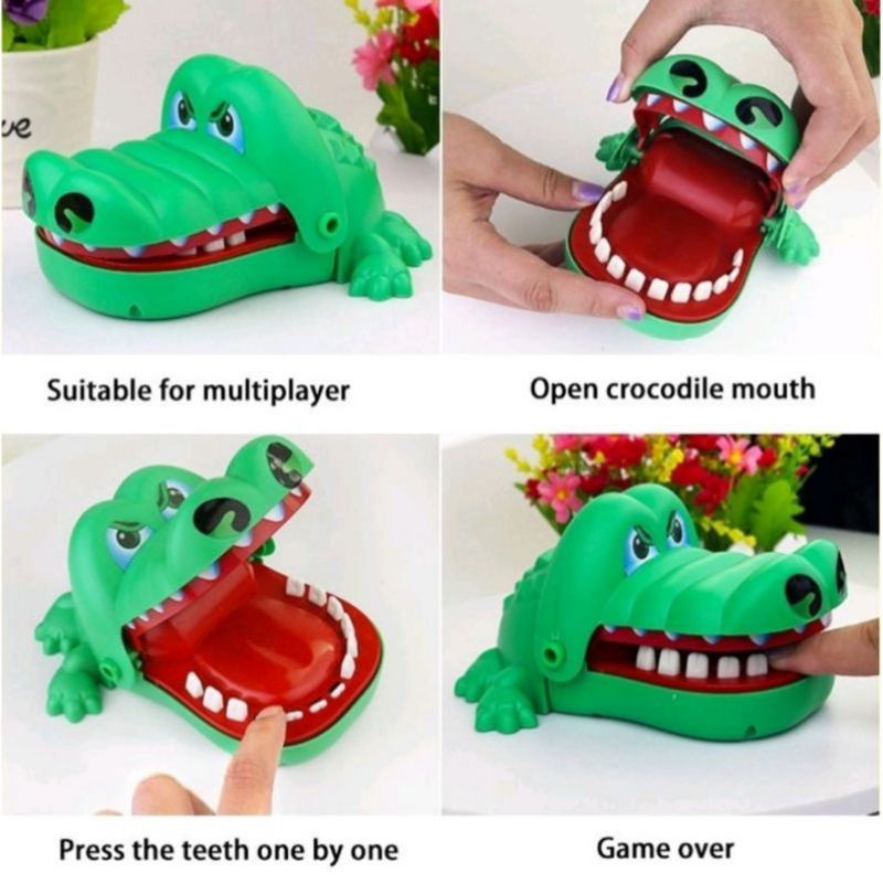 Mainan Crocodile Mulut Buaya Gigit Jari