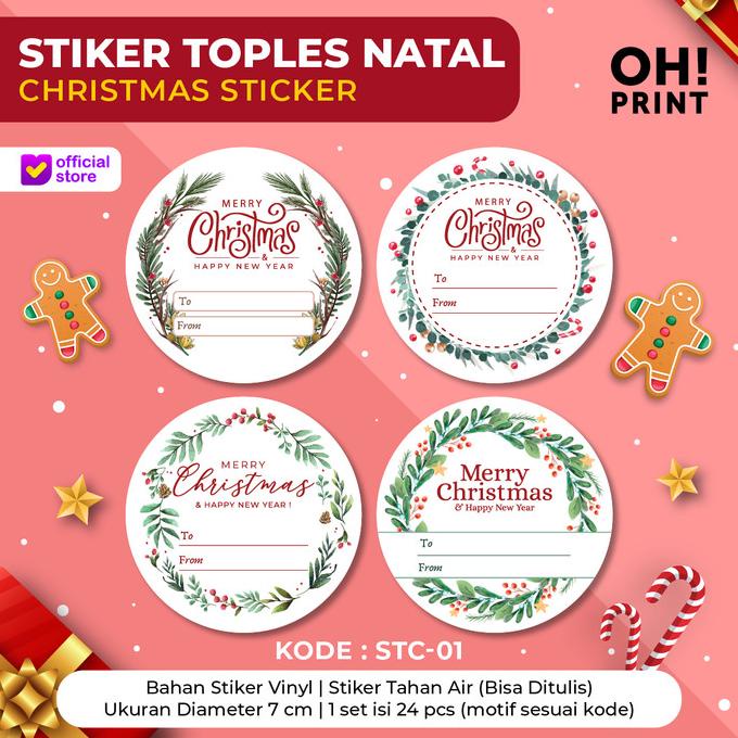 

Terlaris Stiker Natal Lucu - Stiker Toples Natal Premium - Label Toples Natal Original