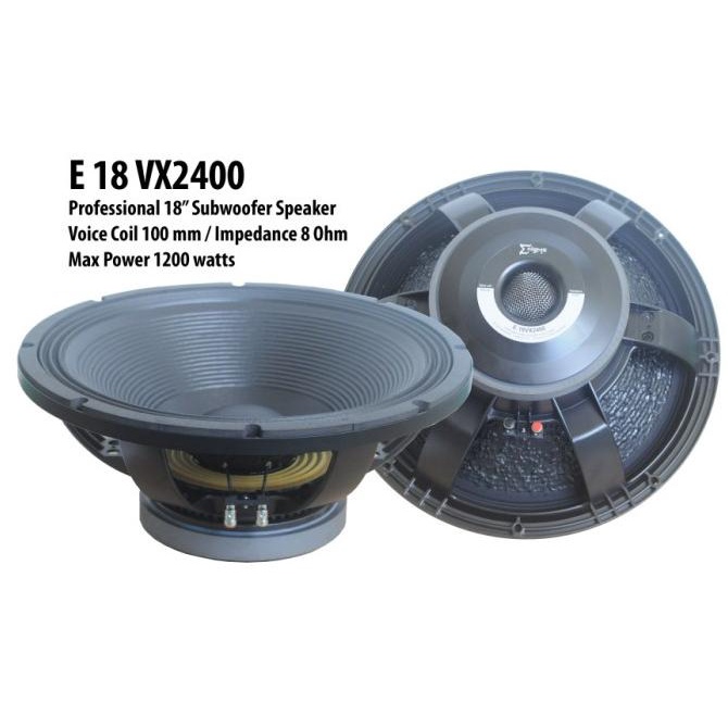 enigma vx2400 speaker 18 inch
