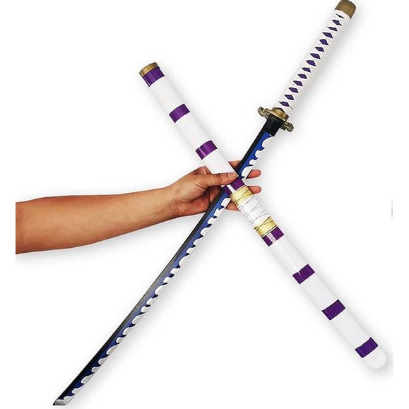 Mainan Action Figure One Piece Zoro Wooden Toy Nidai Kitetsu 223-98 Kode 1313