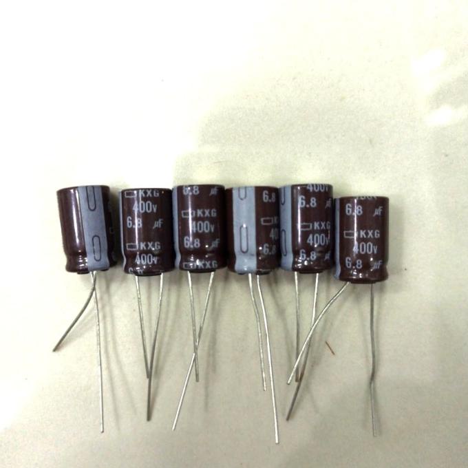 Update Elco Kapasitor 6.8uf 400v 6,8uf 400v dre3 Ayo Beli