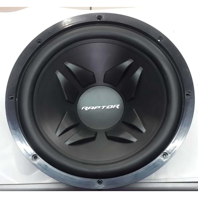 SPEAKER 12 INCH SUBWOOFER RAPTOR 600 WATT DOUBLE COIL (ORIGINAL ASLI)