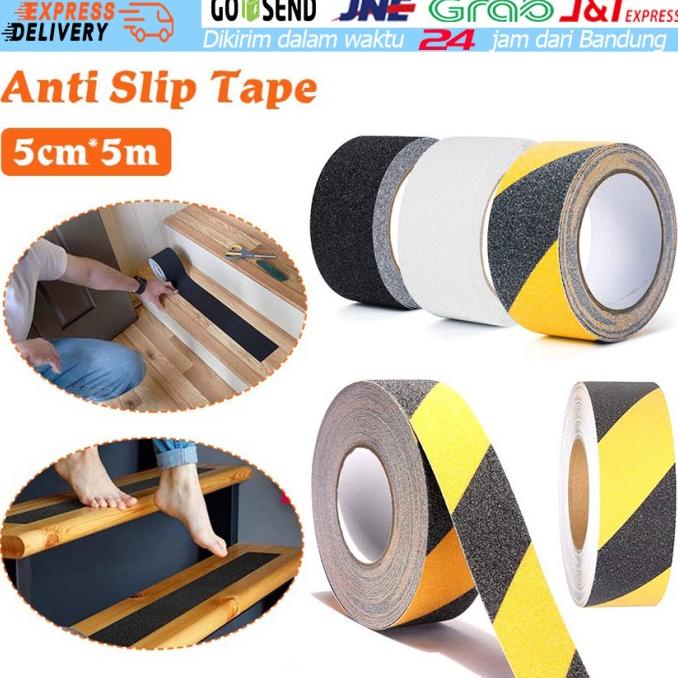 

TERLARIS Lakban Anti Slip Tape 5 cm x 5 Meter Lakban Anti Licin Strong Traction