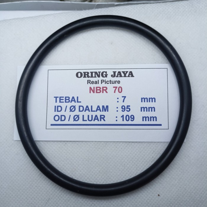 

O Ring 7 X 95 X 109 Mm Nbr 70 Best