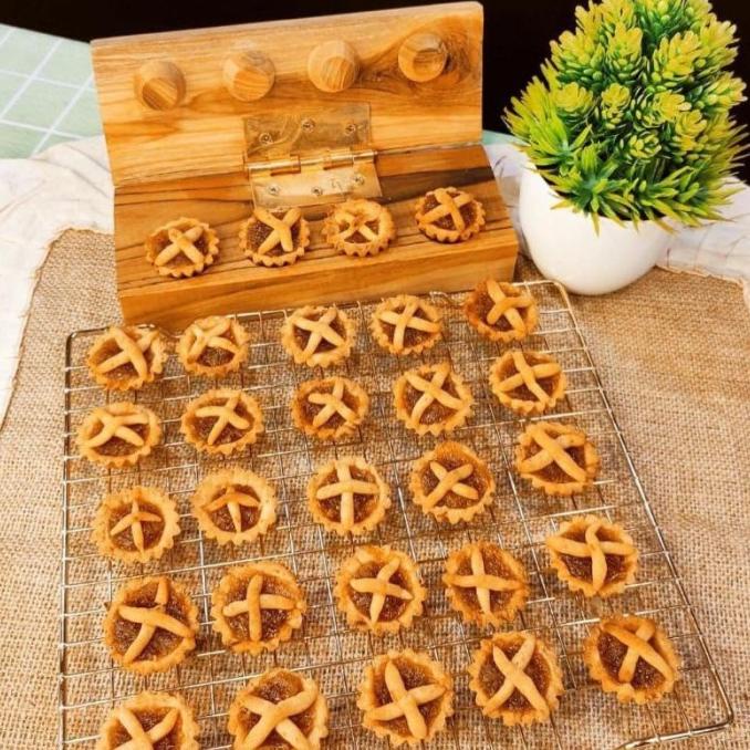 Penekan Nastar Keranjang FREE Loyang Cetakan Pie Mini