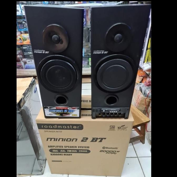 Speaker Roadmaster Minion 2bt Bluetooth isi 2buah