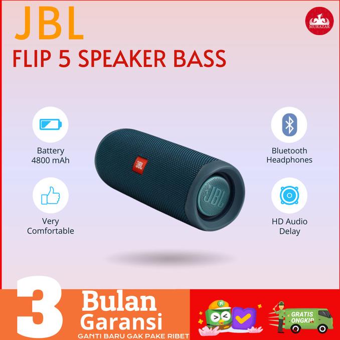 JBL-Flip 5 Speaker Bluetooth Portable