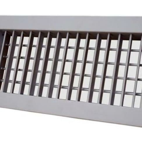 ✅Ori Grill / Grille AcSag Ac Supply Air Grille 100X10Cm Natural Aluminium Terbaru