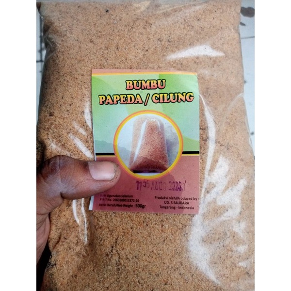 Bubuk papeda bumbu cilung 100 gram bumbu cilor tepung panir panir bawang