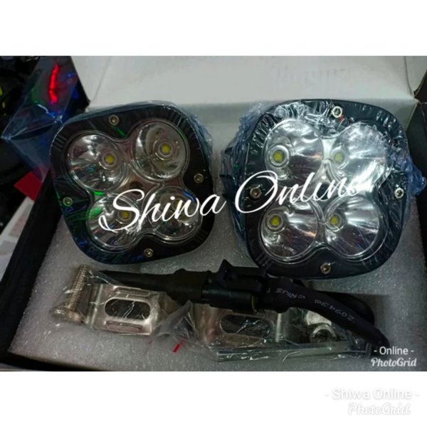 Lampu Tembak 4 Mata L4Z Double - Lampu Tembak Worklamp 40Watt - Lampu Tembak Sorot 4 Mata L4Z