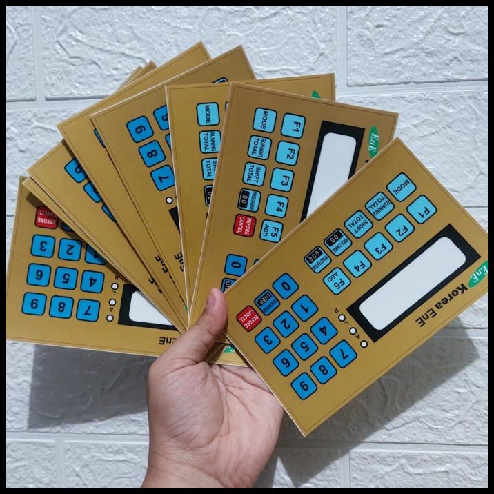 

TERBARU STIKER KEYPAD KOREA ENE / STIKER UNTUK POMPA KOREA ENE / KOREA ENE