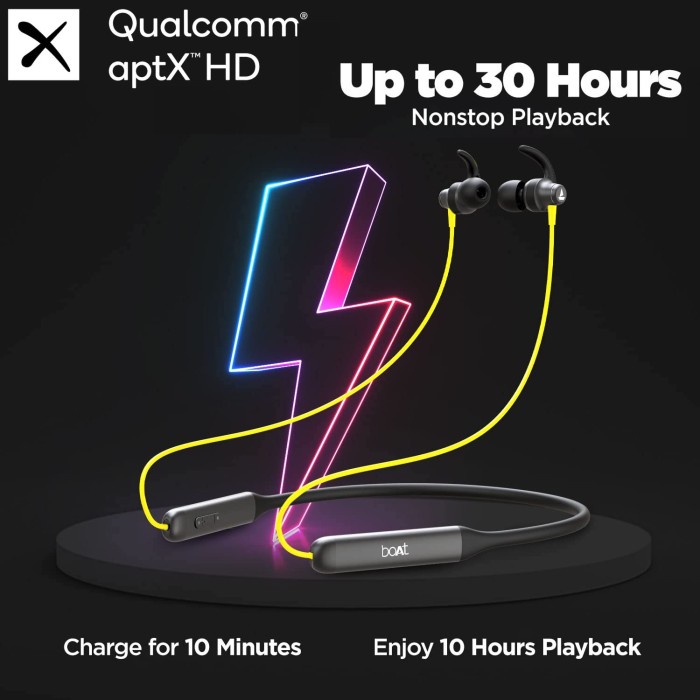 Terbaru Qualcomm Aptx Hd Boat Rockerz 335 Headset Bluetooth Earphone Wireless Promo Terlaris