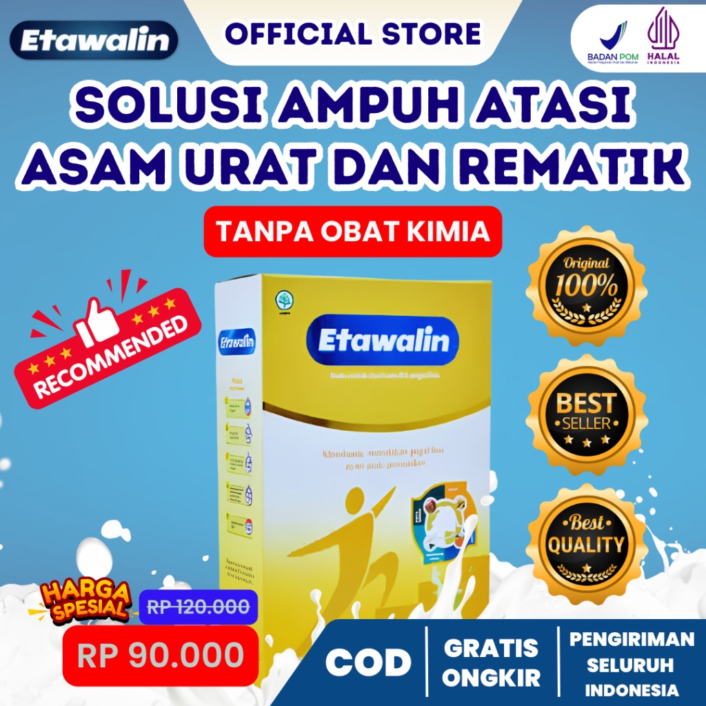 

Etawalin Susu Kambing Etawa Untuk Kalsium Tulang - Rematik - Dan Asam Urat - Osteoporosis