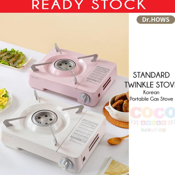 Terbaik Dr Hows Korea Twinkle Stove Portable Camping Gas Stove Standard Ready Berkualitas