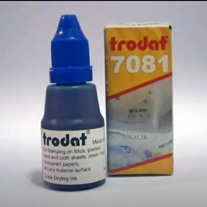 

New Tinta Stempel Trodat Type 7081 (Permanent) Diskon