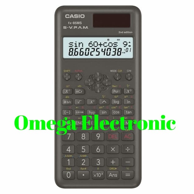 

CASIO FX-85MS - SCIENTIFIC KALKULATOR ILMIAH CALCULATOR FX 85 MS ORIGINAL TERBARU