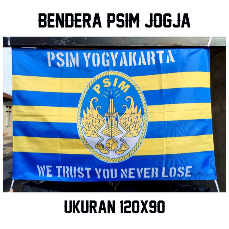 BENDERA PSIM JOGJA - MINIFLAG PSIM JOGJA