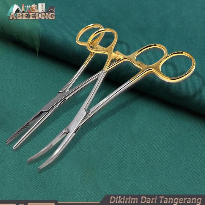 Terlaris Mosquito Lurus Klem Arteri Lurus Clamp Mosquito Forcep Pean Belldent SALE
