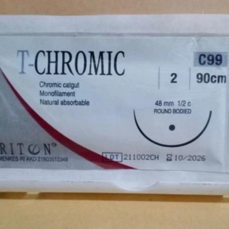 Terlaris T CHROMIC 2 roundbodied (Cromic, absorbable) SALE