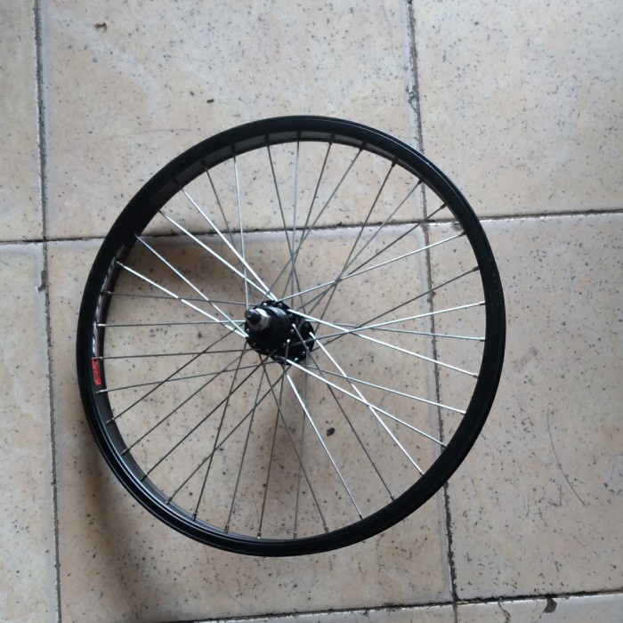 Promo Velg/Rims Sepeda Wheelset Bmx 20 United Alloy Hitam Lebar Vg-2005 36H
