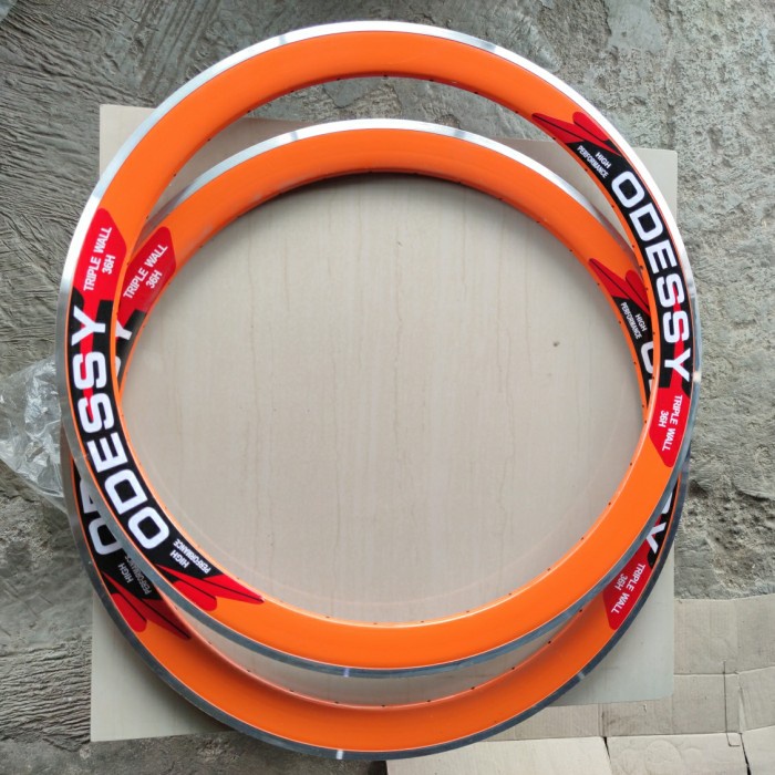 Promo Rims Rim Velg 700 Aloy Alloy Sepeda Fixie Roadbike 36 Hole Sepasang