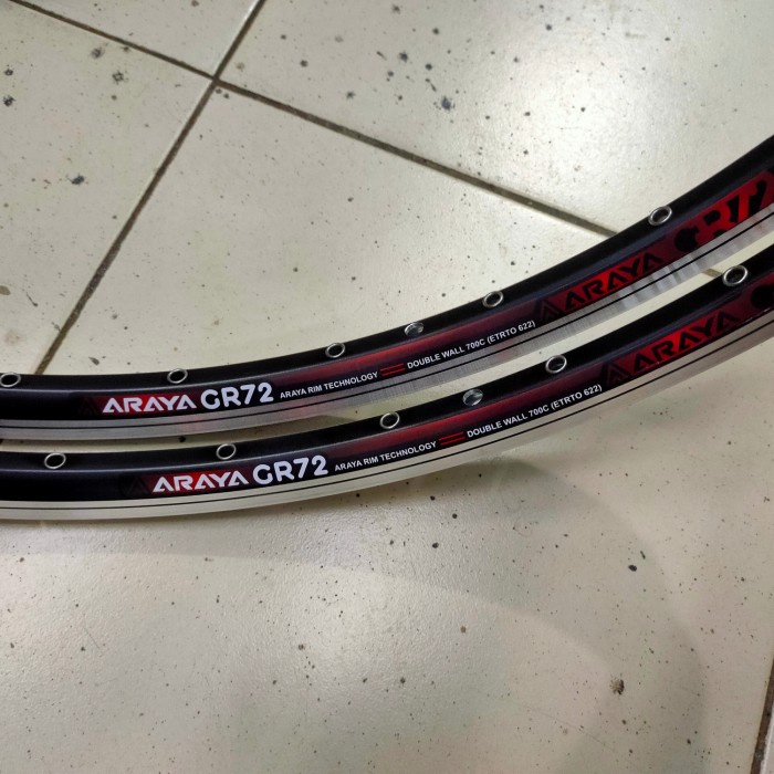 Promo Rims 700 Araya Gr72 Brakeline 32 Hole Classic Vintage Mavic Araya 713