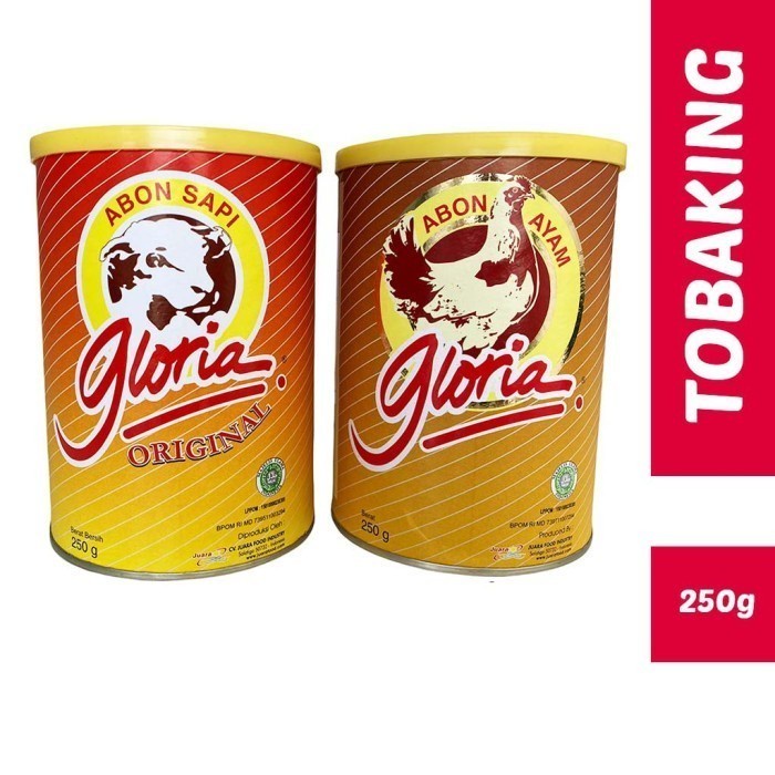 

Abon Sapi Ayam Gloria 250Gr Abon Kaleng