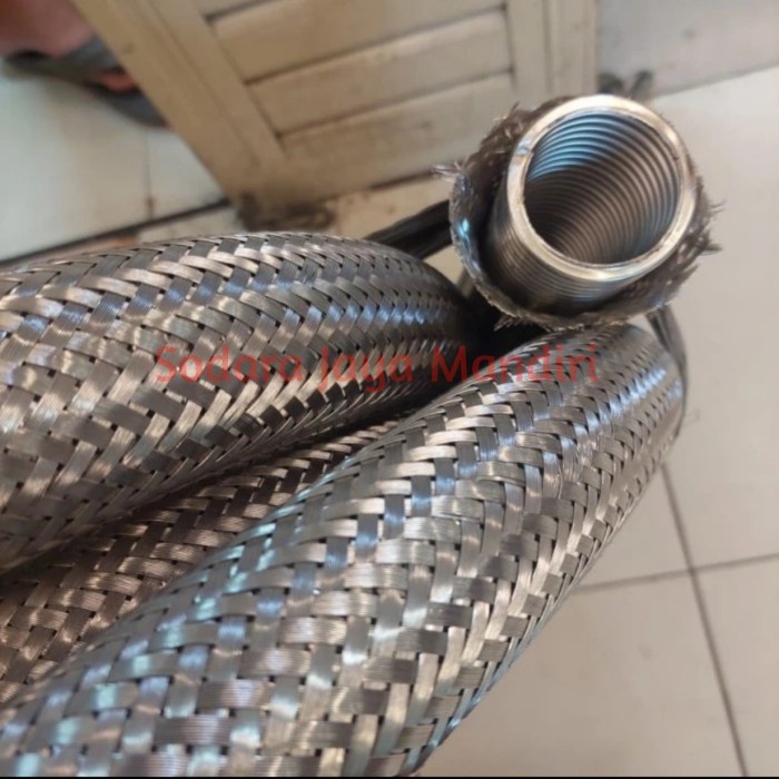 [New Ori] Selang Flexible Hose 3 Inch Stainless Diskon