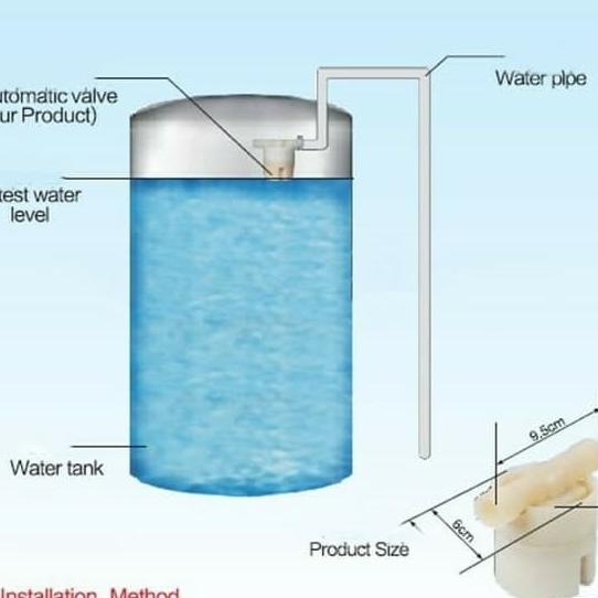 pelampung air otomatis / kran air otomatis invelco / velco serba guna