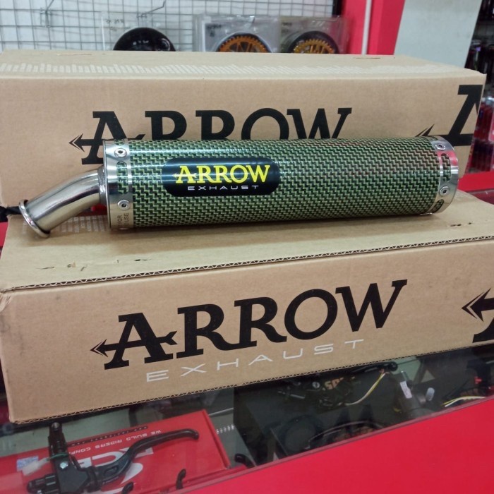 [Original] Knalpot Arrow 2 Tak Silencer Only Ninja Rr Nsr 2 Stroke Terbaru