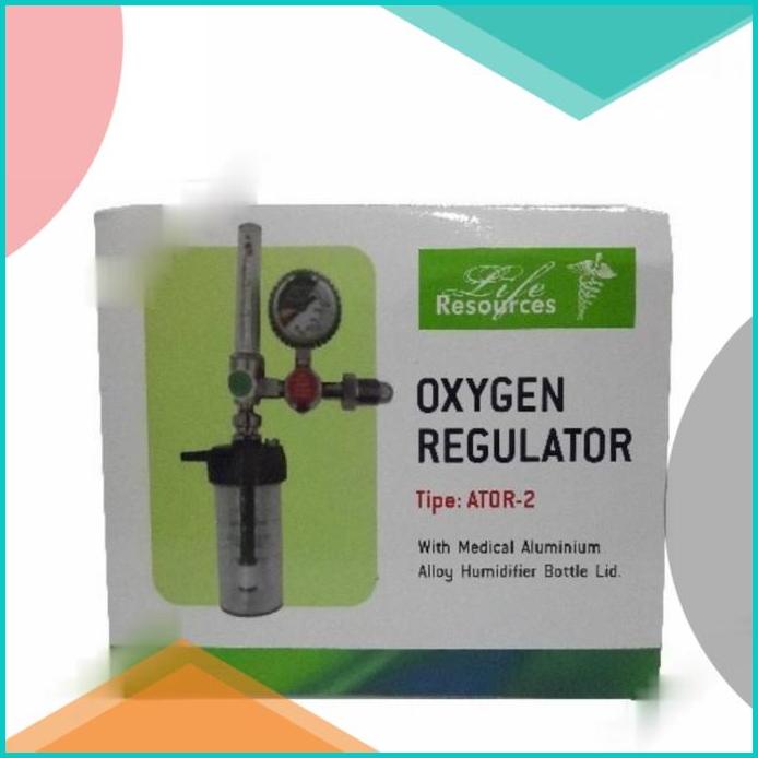 Regulator Oksigen Manometer Tabung Oksigen Medical Oxygen Regulator 16