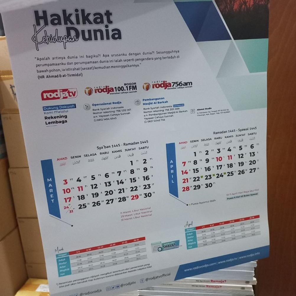 

[ZZR] KALENDER RODJA DINDING 2024 | KALENDER DINDING 2024 MASEHI SHOPEE