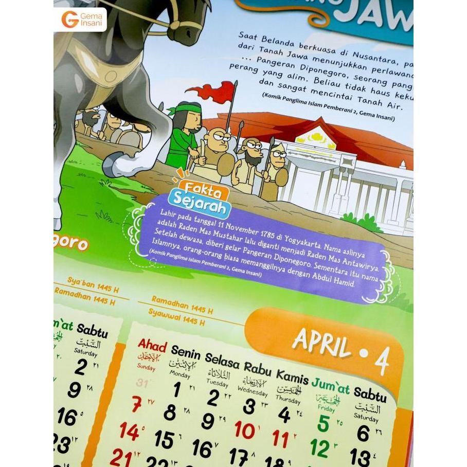 

[ZZR] KALENDER DINDING ANAK MUSLIM 2022 - 2024 (READY STOCK) VIRAL