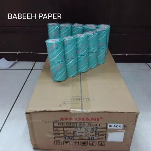 

Kertas Struk Thermal 58X48 Atau 57X47 Otani Original 100% Dan Terpercaya