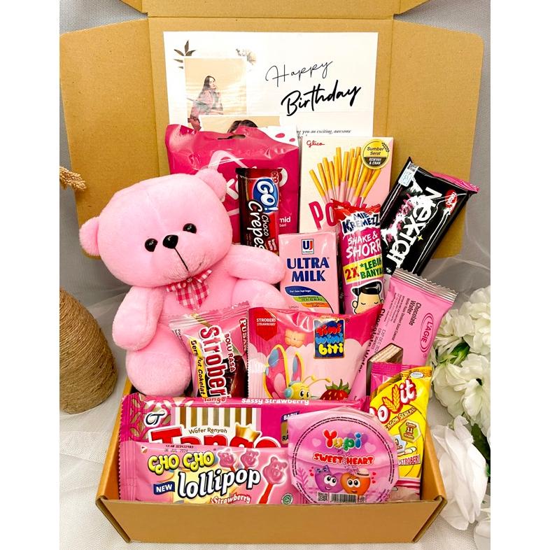 

PREMIUM SNACK BOX Kado Ulang Tahun / Hampers Snack Murah / Buket Snack / Buket Jajan / Kado Ulang Tahun / Hadiah Ulang Tahun / Hadiah Valentine / Kado Valentine / Kado Anniversary / Hadiah Anniversary / Hadiah Birthday / HAMPERS CEWEK Kualitas no 1