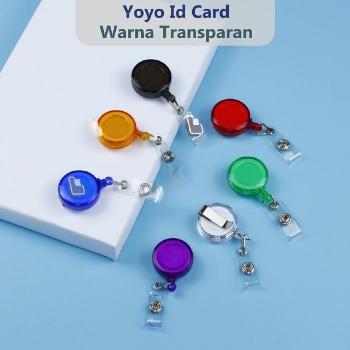 

Combo Gantungan ID Card YOYO ID TRANSPARANT