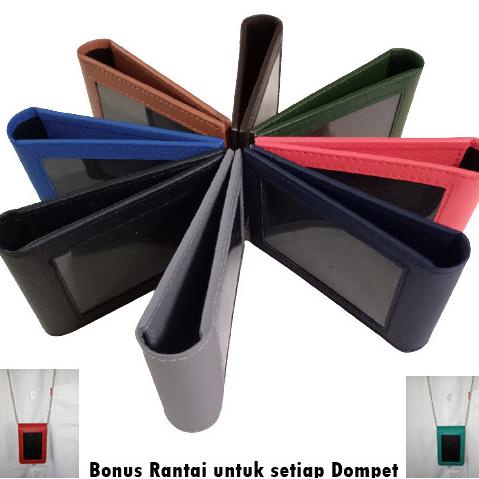 

Dompet id card magnet / Name Tag Saku / Holder id Card magnet