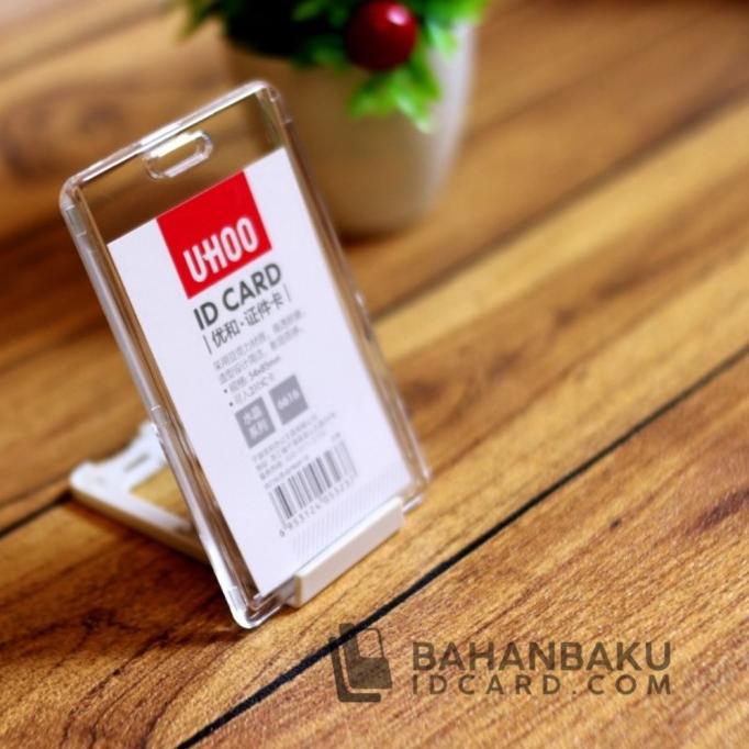 

card holder id card akrilik bantex premium casing id card pelindung id