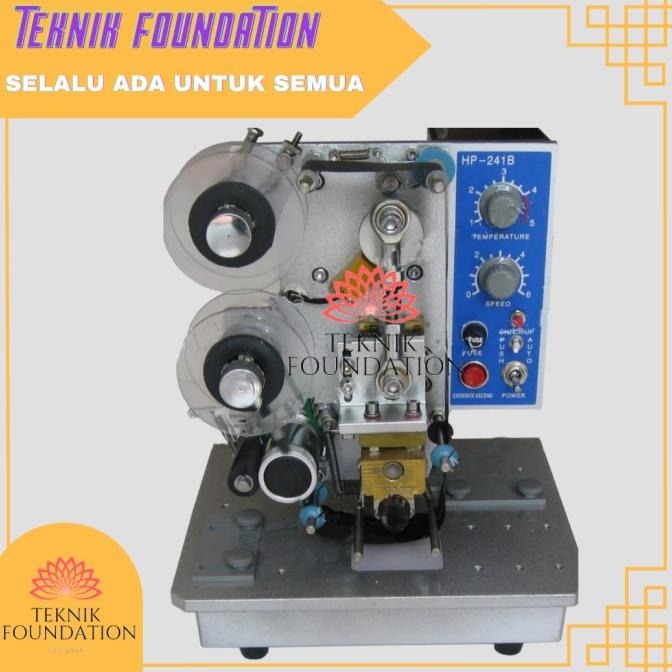 Promo Pekan Mesin Coding Hp-241B / Mesin Cetak Expired Date Semi Otomatis