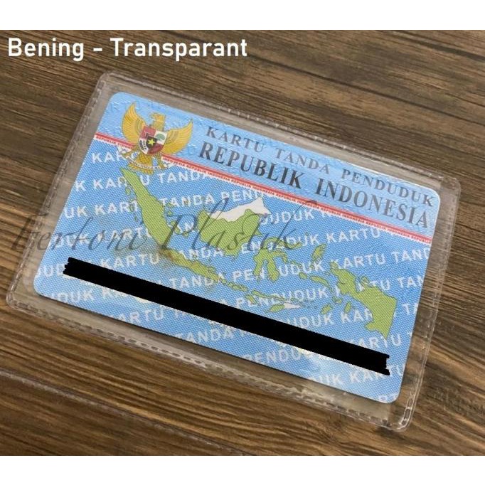 

Plastik Pelindung Kartu / Plastik Cover ATM ID Card Etoll KTP BENING
