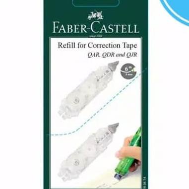 

Best - Refill Correction Tape Faber Castell QAR, QDR, and QJR Set 2 ,,