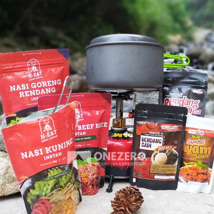 

Promo Natal Promo Paket Makanan Cepat Saji - Ransum Gunung Nasi Instant Premium Original